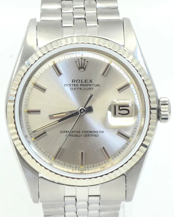Rolex Datejust 36MM Silver Dial Jubilee Bracelet (1601)