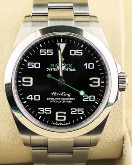 2024 Rolex Air-King 40MM Black Dial Oyster Bracelet (126900)