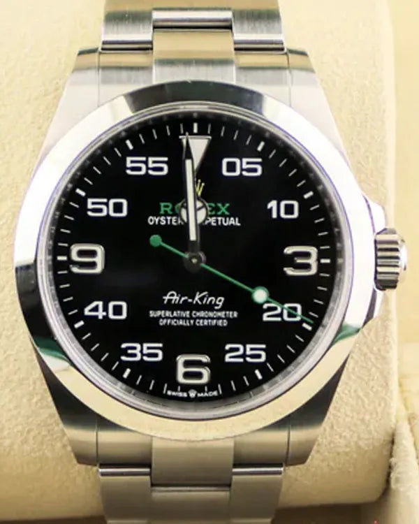 2024 Rolex Air-King 40MM Black Dial Oyster Bracelet (126900)