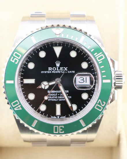 2024 Rolex Submariner Date "Starbucks" 41MM Black Dial Oyster Bracelet (126610LV)