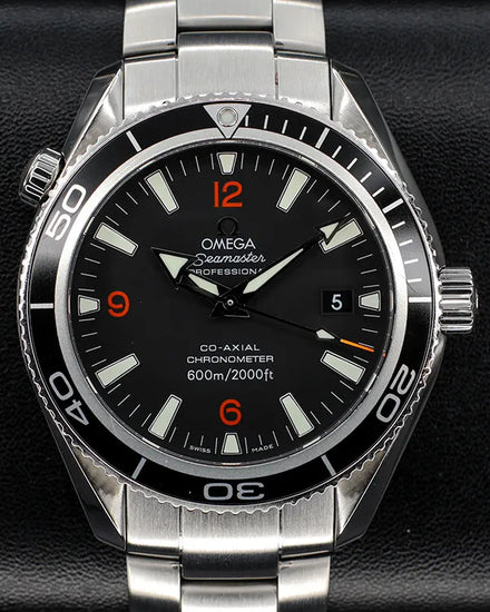 Omega Seamaster Planet Ocean 42MM Black Dial Steel Bracelet (2201.51.00)