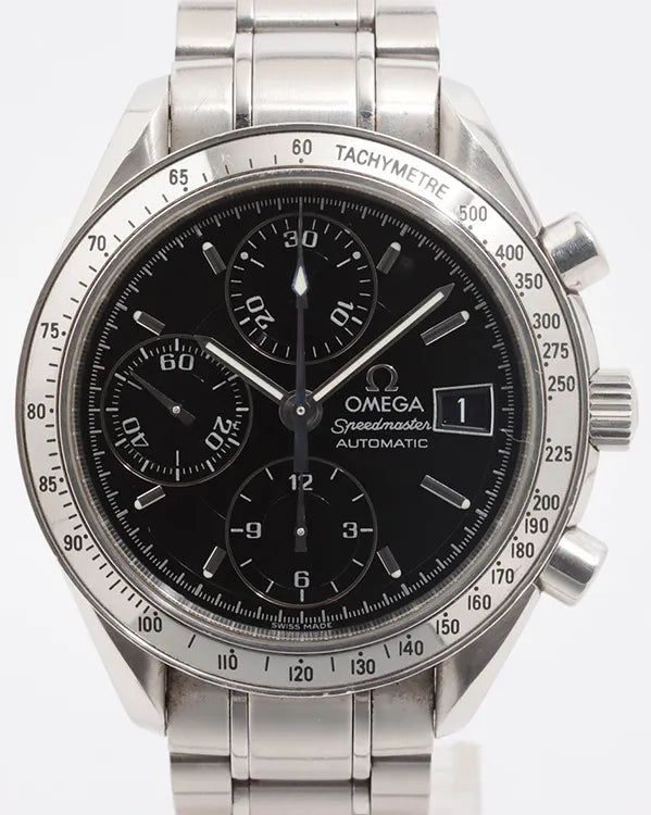 Omega Speedmaster Reduced 39MM Black Dial Steel Bracelet (3513.50.00)