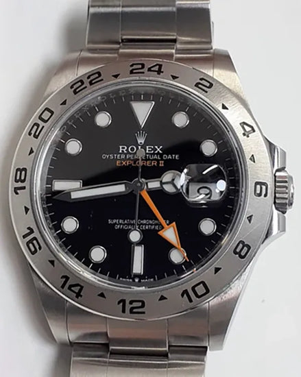 Rolex Explorer II 42MM Black Dial Oyster Bracelet (226570)