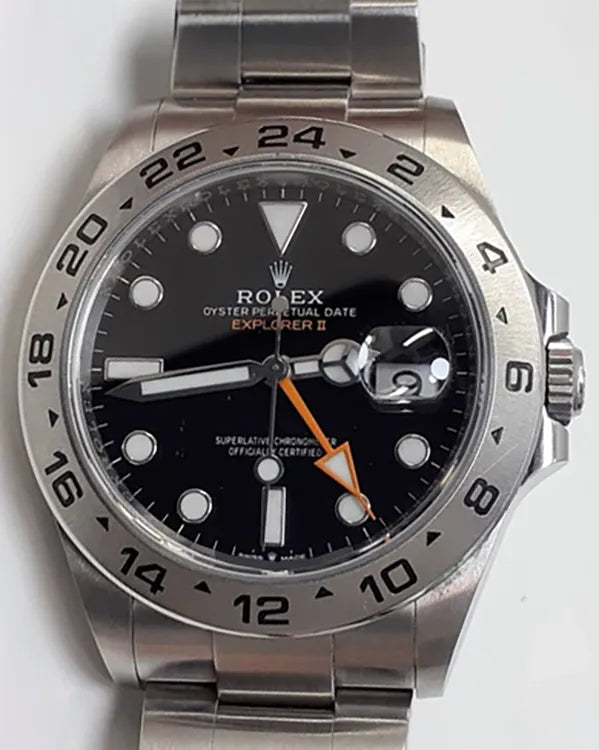 Rolex Explorer II 42MM Black Dial Oyster Bracelet (226570)