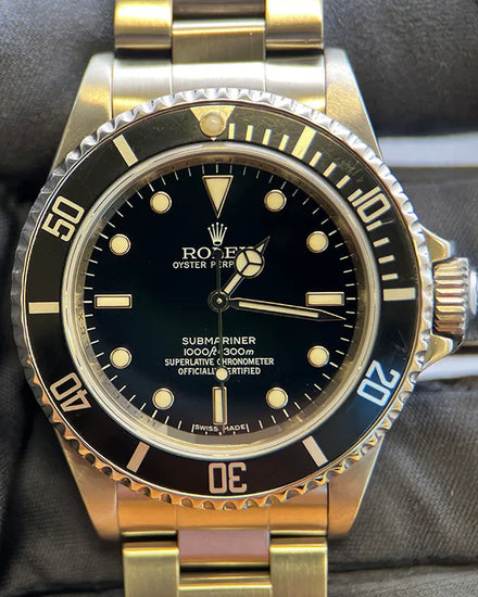 Rolex Submariner No Date 40MM Black Dial Oyster Bracelet (14060)