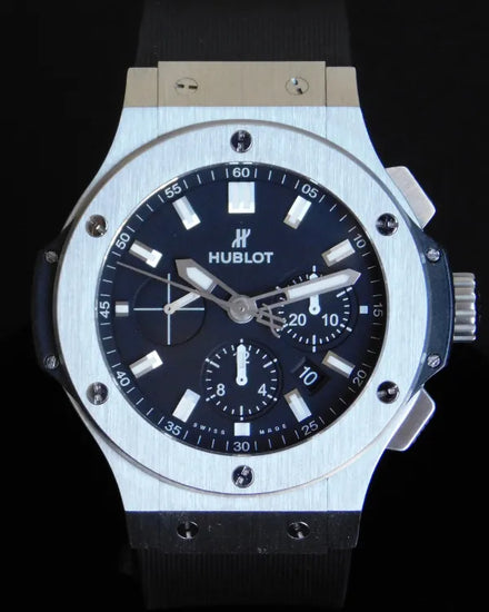 Hublot Big Bang 44MM Black Dial Rubber Strap (301.SX.1170.RX)