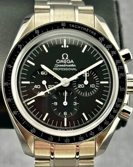 2019 Omega Speedmaster Professional Moonwatch 42MM Black Dial Steel Bracelet (311.30.42.30.01.006)