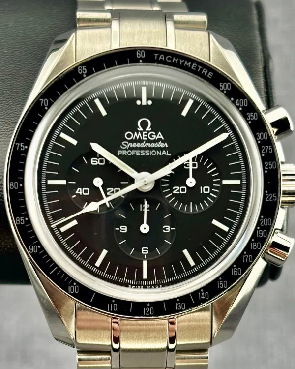 2019 Omega Speedmaster Professional Moonwatch 42MM Black Dial Steel Bracelet (311.30.42.30.01.006)