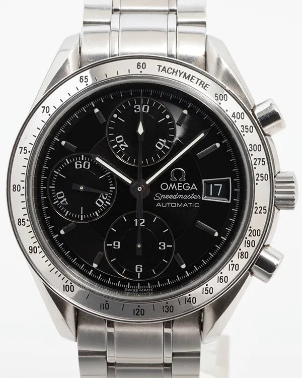 2004 Omega Speedmaster 39MM Black Dial Steel Bracelet (3513.50.00)