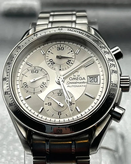 Omega Speedmaster Date 39MM Silver Dial Steel Bracelet (3513.30.00)