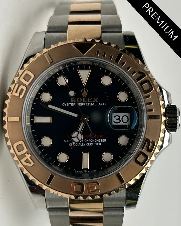 2019 Rolex Yacht-Master 40MM Black Dial Two-Tone Oyster Bracelet (126621)
