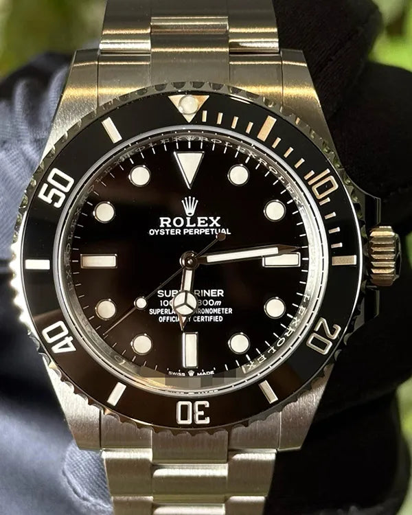 2025 Rolex Submariner No-Date 41MM Black Dial Oyster Bracelet (124060)