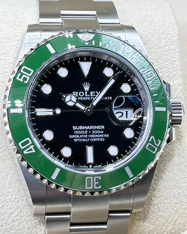 Rolex Submariner Date "Starbucks" 41MM Black Dial Oyster Bracelet (126610LV)
