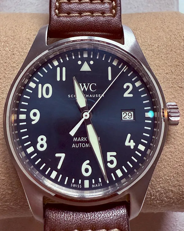 2021 IWC Schaffhausen Pilot Mark XVIII Edition "Le Petit Prince" 40MM Blue Dial Leather Strap (IW327010)