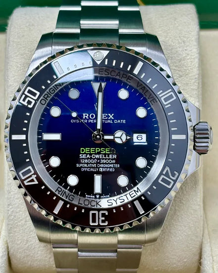 Rolex Sea-Dweller Deepsea "James Cameron" 44MM Blue Dial Oyster Bracelet (126660)