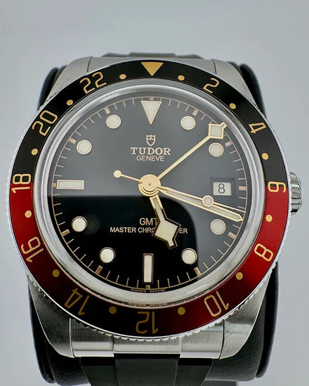No Reserve - 2025 Tudor Black Bay 58' GMT "Coke" 39MM Black Dial Rubber Strap (7939G1A0NRU)