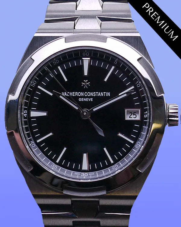 2022 Vacheron Constantin Overseas 41MM Black Dial Steel Bracelet (4500V/110A-B483)