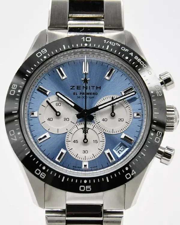 2024 Zenith Chronomaster Sport "Yoshida S.E." 41MM Blue Dial Steel Bracelet (03.3106.3600/55.M3100)