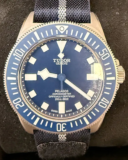 2024 Tudor Pelagos FXD 42MM Blue Dial Textile Strap (25707B/24)