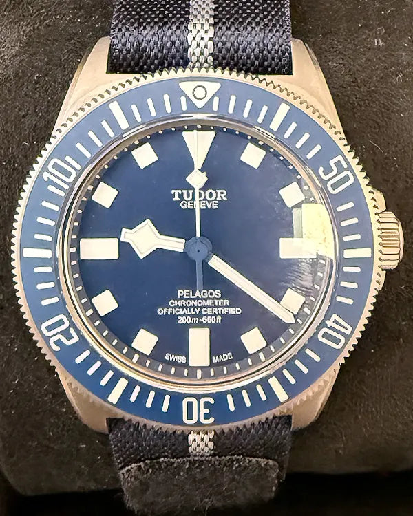 Tudor Pelagos FXD 42MM Blue Dial Textile Strap (M25707B/24-0001)