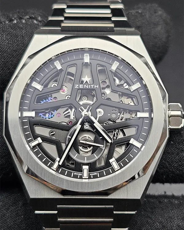 Zenith Defy Skyline 41MM Skeleton Dial Steel Bracelet (03.9300.3620/78.I001)