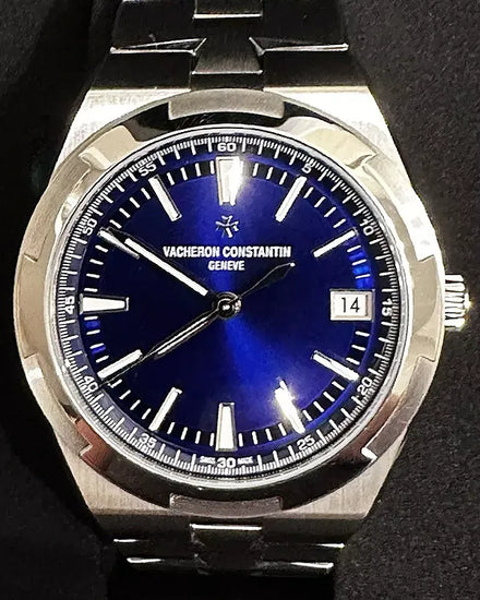 2021 Vacheron Constantin Overseas 41MM Blue Dial Steel Bracelet (4500V/110A-B128)