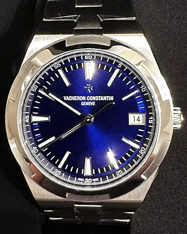 2021 Vacheron Constantin Overseas 41MM Blue Dial Steel Bracelet (4500V/110A-B128)