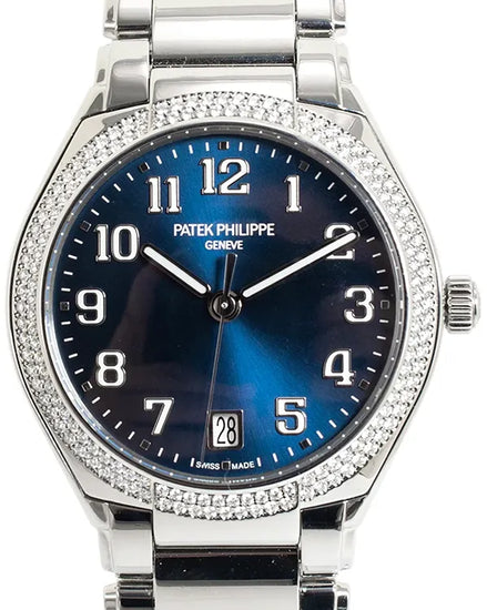2021 Patek Philippe Twenty-4 36MM Blue Dial Steel Bracelet (7300/1200A-001)