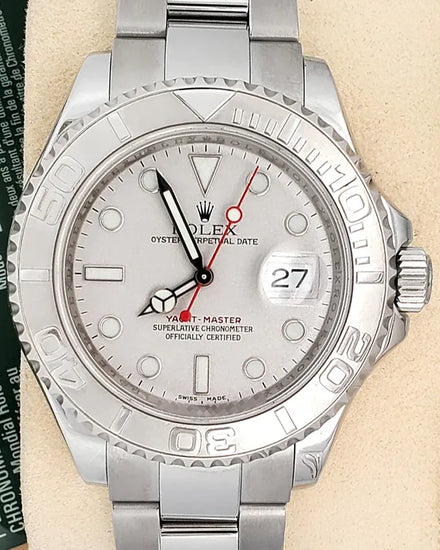 2008 Rolex Yacht-Master 40MM Silver Dial Oyster Bracelet (16622)