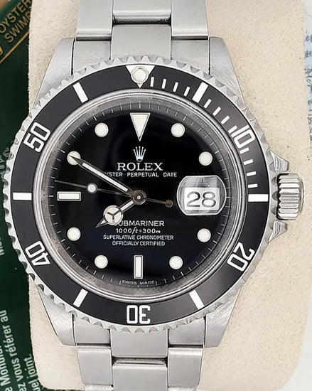 2009 Rolex Submariner Date 40MM Black Dial Oyster Bracelet (16610)