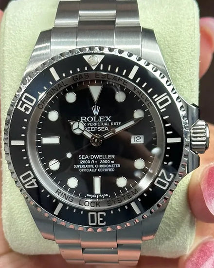 2014 Rolex Sea-Dweller Deepsea 44MM Black Dial Oyster Bracelet (116660)