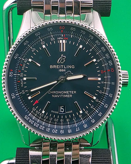 2023 Breitling Navitimer 41MM Blue Dial Steel Bracelet (A17326161C1P2)