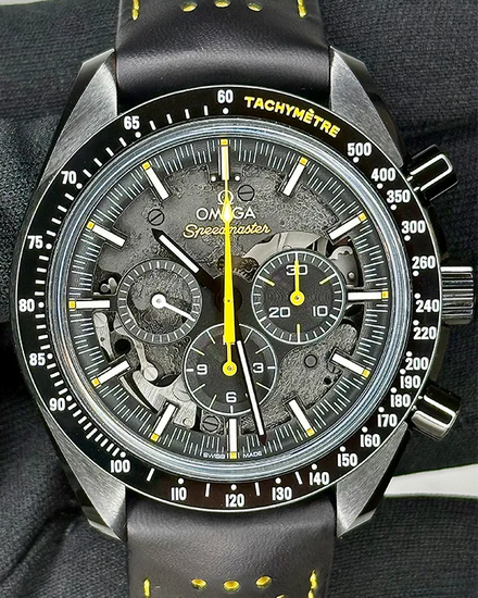 2023 Omega Speedmaster Dark Side of the Moon "Apollo 8" 44.25MM Black Dial Rubber Strap (311.92.44.30.01.001)