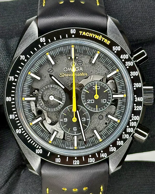 2023 Omega Speedmaster Dark Side of the Moon "Apollo 8" 44.25MM Black Dial Rubber Strap (311.92.44.30.01.001)