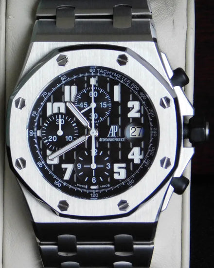 2012 Audemars Piguet Royal Oak Offshore Chronograph 42MM Black Dial Steel Bracelet (26170ST.OO.1000ST.08)