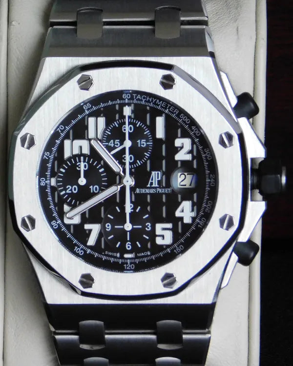 2012 Audemars Piguet Royal Oak Offshore Chronograph 42MM Black Dial Steel Bracelet (26170ST.OO.1000ST.08)