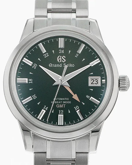 Grand Seiko Elegance Collection 39.5MM Green Dial Steel Bracelet (SBGJ251)