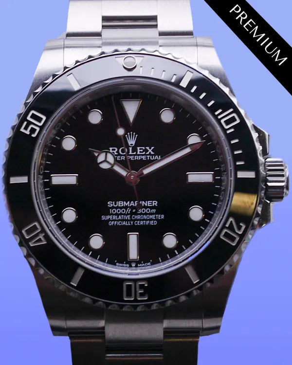 2025 Rolex Submariner No-Date 41MM Black Dial Oyster Bracelet (124060)