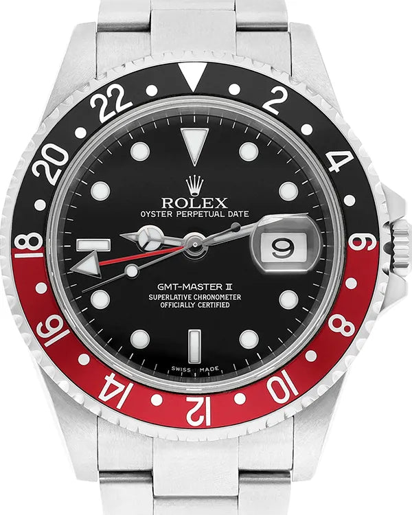 2006 Rolex GMT-Master II "Coke" 40MM Black Dial (16710)