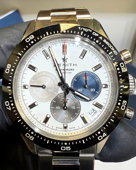 2022 Zenith Chronomaster Sport 41MM Silver Dial Steel Bracelet (03.3103.3600/69.M3100)