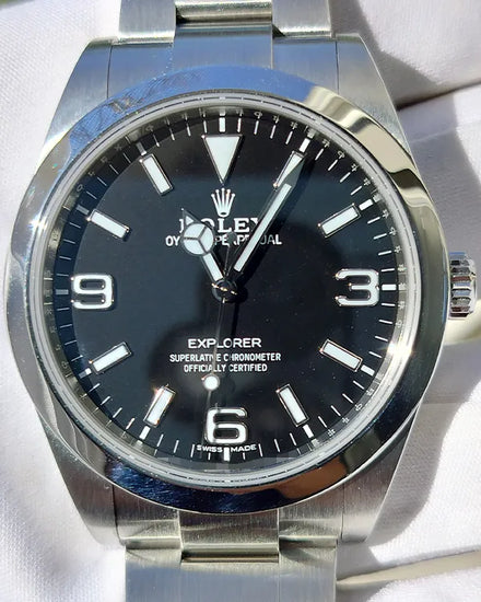 2020 Rolex Explorer MK II 39MM Black Dial Oyster Bracelet (214270)