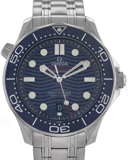 Omega Seamaster Diver 300M 42MM Blue Dial Steel Bracelet (210.32.42.20.03.001)