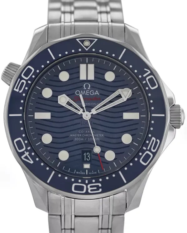 Omega Seamaster Professional Diver 300M 42MM Blue Dial Steel Bracelet (210.32.42.20.03.001)