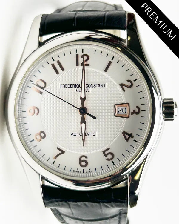 2021 Frederique Constant Classics L.E. 42MM White Dial Leather Strap (FC-303RV6B6)