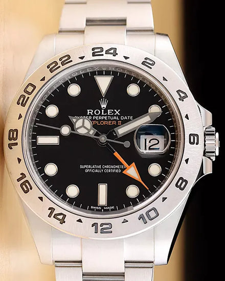 2020 Rolex Explorer II 42MM Black Dial Oyster Bracelet (216570)