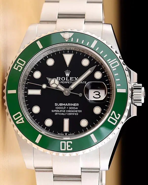 2021 Rolex Submariner Date "Starbucks" 41MM Black Dial Oyster Bracelet (126610LV)