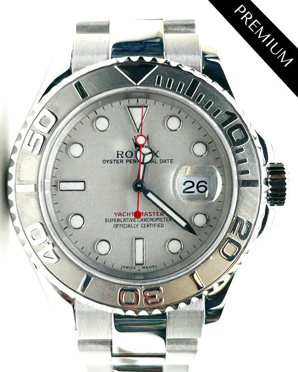 2000 Rolex Yacht-Master 40MM Silver Dial Oyster Bracelet (16622)