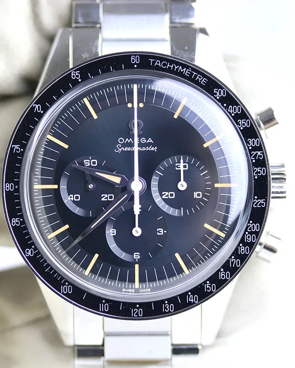 2024 Omega Speedmaster First Omega in Space 39.7MM Blue/Grey Dial Steel Bracelet (310.30.40.50.06.001)