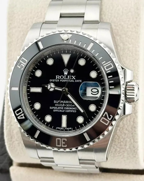 2017 Rolex Submariner Date 40MM Black Dial Oyster Bracelet (116610LN)