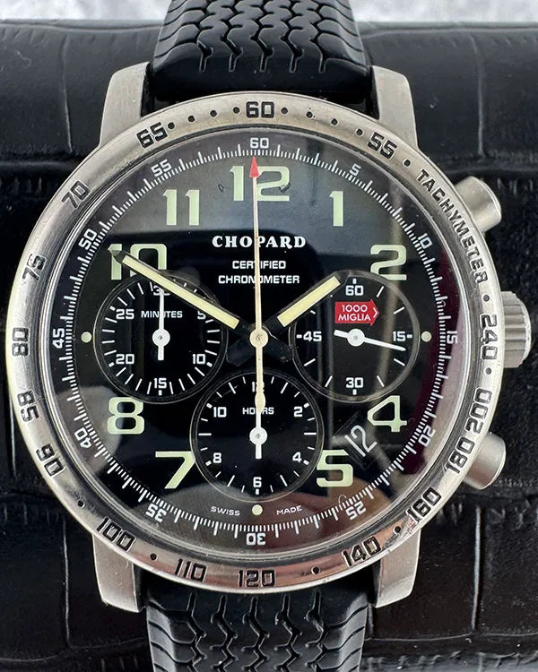 Chopard Mille Miglia 40MM Black Dial Rubber Strap (8915)